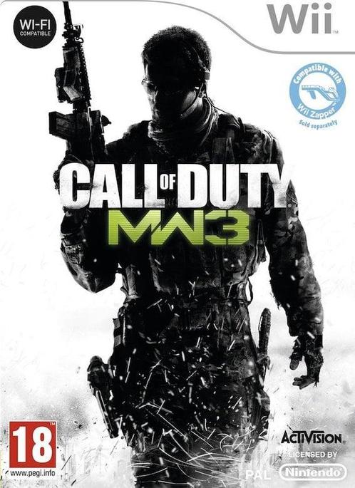 Call of Duty Modern Warfare 3 (Wii Games) (Nintendo Wii), Games en Spelcomputers, Games | Nintendo Wii, Zo goed als nieuw, Ophalen of Verzenden