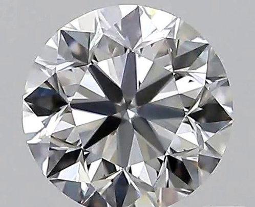 1 pcs Diamant  (Natuurlijk)  - 1.50 ct - Rond - D, Handtassen en Accessoires, Edelstenen
