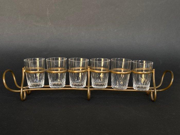 Baccarat - Service de boisson - Magnifique série de 6 verres, Antiek en Kunst, Antiek | Glaswerk en Kristal