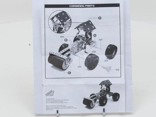 Kustom Metal 6741 Stoomroller #3389 (Meccano), Hobby en Vrije tijd, Modelbouw | Auto's en Voertuigen, Zo goed als nieuw, Ophalen of Verzenden