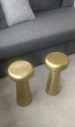 Elegante Hotel Gouden - Bijzettafel (2) - Metaal, Huis en Inrichting, Nieuw