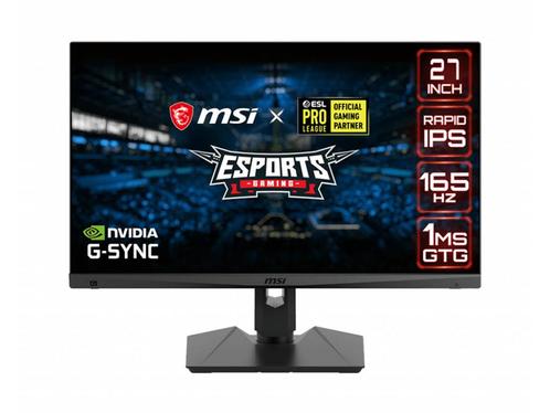 MSI Optix MAG274QRF-QD Zwart, Huis en Inrichting, Woonaccessoires | Overige, Zo goed als nieuw, Verzenden