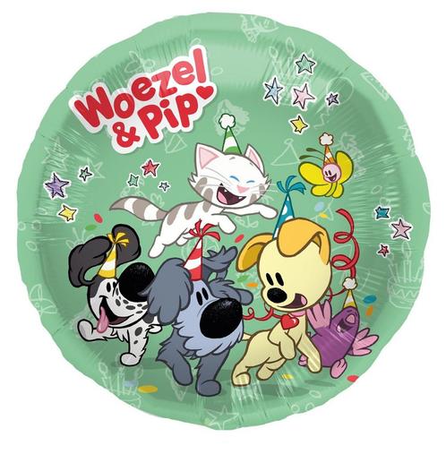 Woezel En Pip Helium Ballon Leeg 45cm, Hobby en Vrije tijd, Feestartikelen, Nieuw, Verzenden