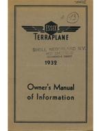 1932 ESSEX TERRAPLANE INSTRUCTIEBOEKJE ENGELS, Ophalen of Verzenden