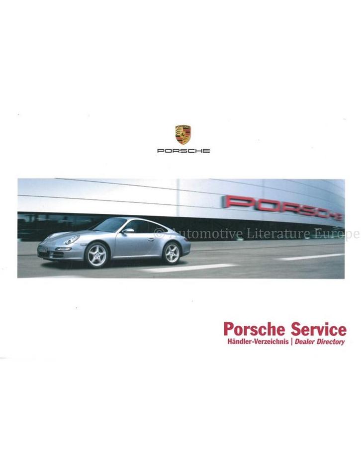 2007 PORSCHE SERVICE INSTRUCTIEBOEKJE DUITS | ENGELS, Auto diversen, Handleidingen en Instructieboekjes