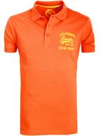 E-bound Polo Shirt Heren Met California Pacific Print Rood, Verzenden, Nieuw