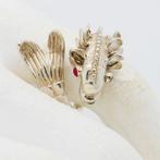 835 Zilver - Ring Robijn