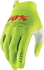 100% handschoenen Itrack Fluor Geel Maat L, Verzenden