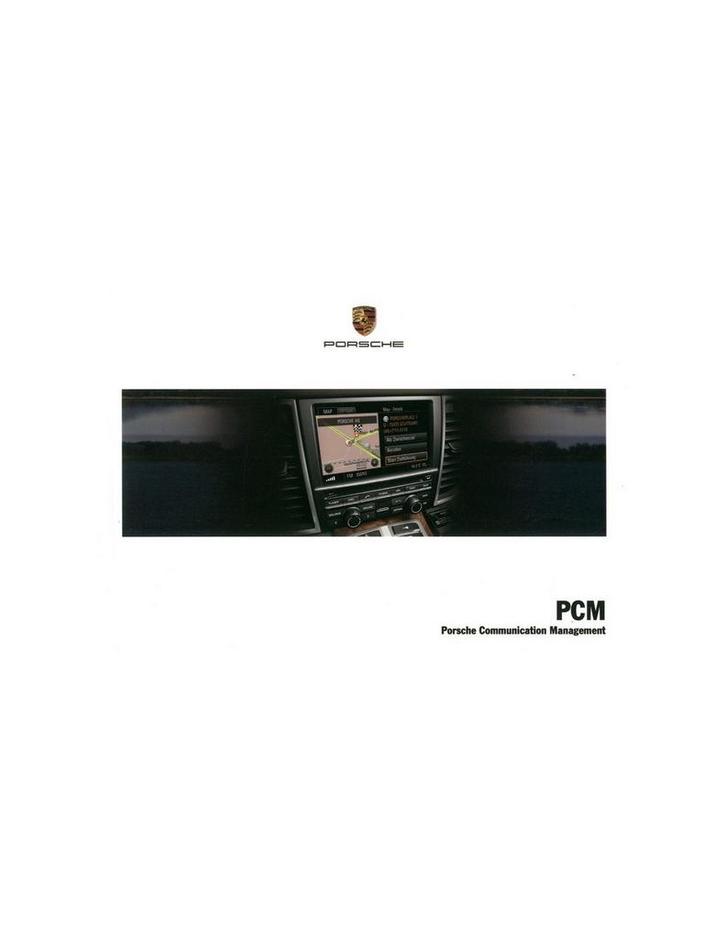 2010 PORSCHE PCM INSTRUCTIEBOEKJE DUITS, Auto diversen, Handleidingen en Instructieboekjes, Ophalen of Verzenden