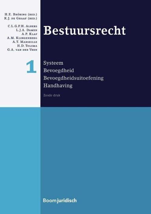 Boom Juridische studieboeken  -  Bestuursrecht 1 Systeem;, Livres, Science, Envoi