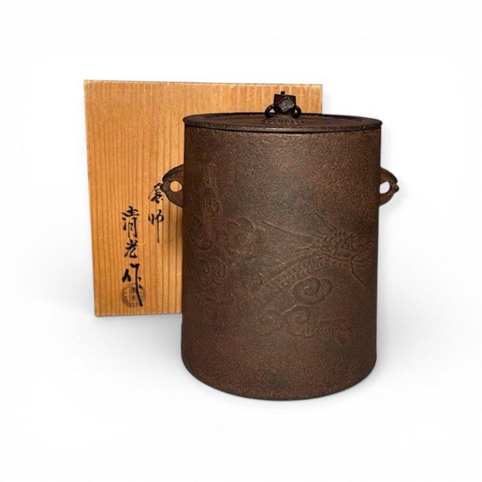 Sat Kiyomitsu – Unry (Cloud Dragon) ijzeren, Antiek en Kunst, Antiek | Overige Antiek