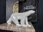 Richard Orlinski (1966) - sculptuur, Polar Bear (New) + Gift, Antiek en Kunst, Curiosa en Brocante