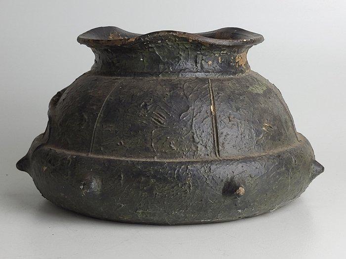 Pot - Terracotta - Ritueel Vat, Antiek en Kunst, Kunst | Niet-Westerse kunst