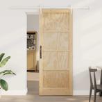 vidaXL Schuifdeur Anders ORKDAL Natuurlijk en wit 83 x 211, Doe-het-zelf en Bouw, Verzenden, Nieuw