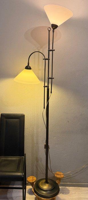 Lampadaire - Laiton, Verre, Antiek en Kunst, Curiosa en Brocante