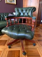 Chesterfield - Chaise de bureau - Acajou - Chaise de bureau, Antiek en Kunst