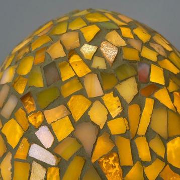 Nour Lifestyle - Tafellamp - Glas, Keramiek - Mosaic Egg