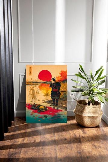 The Samurai Who Looks at the Enemy Ukiyo-e Special Limited, Antiek en Kunst