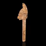 Oud-Romeins Botten haarspeld met profiel bust terminal, Antiek en Kunst