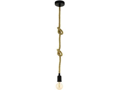 Veiling - EGLO Rampside hanglamp zwart Ø110mm, Huis en Inrichting, Lampen | Hanglampen