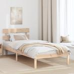 vidaXL Bedframe met Hoofdbord 80x200 cm Massief Grenenhout, Verzenden, Nieuw