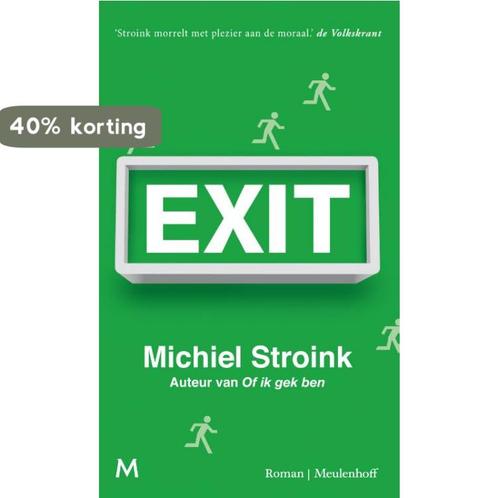 Exit 9789029089425 Michiel Stroink, Boeken, Romans, Zo goed als nieuw, Verzenden