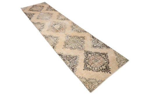 Lange vintage - Loper - 358 cm - 92 cm - met certificaat, Huis en Inrichting, Stoffering | Tapijten en Vloerkleden