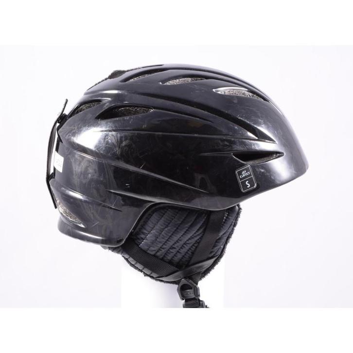 52 53 54 55 skihelm/snowboardhelm GIRO GROVE, Black, verstel, Sport en Fitness, Skiën en Langlaufen, Ski, Overige typen, Gebruikt