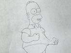The Simpsons - 1 Originele animatietekening van Homer, Nieuw in verpakking