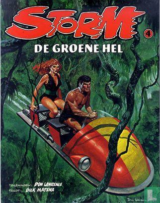 Storm [Lawrence e.a.] - De groene hel - 1980, Boeken, Stripverhalen, Zo goed als nieuw, Eén stripboek, Verzenden