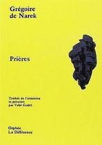 Prieres ...  Book, Narek (de) Gregoire, Verzenden