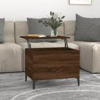 vidaXL Table basse Chêne marron 60x44,5x45 cm Bois, Verzenden, Neuf