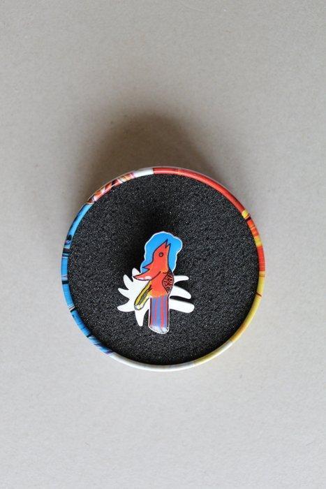 Corneille - Plat de cuisson - Céramique - Broche Zilver, Antiek en Kunst, Antiek | Glaswerk en Kristal