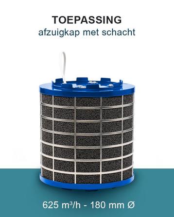 PuriVent SILO plasmafilter voor afzuigkap (schacht 200mm+), Verzenden