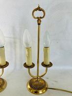 Bouilotte lamp (2) - Verguld messing