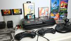 Sega - MEGA-CD II + MEGA DRIVE II console - ARCADE STICK -