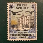 Oostenrijk 1869 - Frankeer vignet : vrije scholen - Michel, Gestempeld