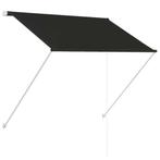 Luifel 100x150 antraciet | Retour Deal | 51% Korting!, Verzenden, Nieuw, Minder dan 250 cm, Uitvalscherm