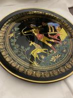 Wanddecoratie (4) - n. 4 decoratieborden in keramiek en 24, Antiek en Kunst