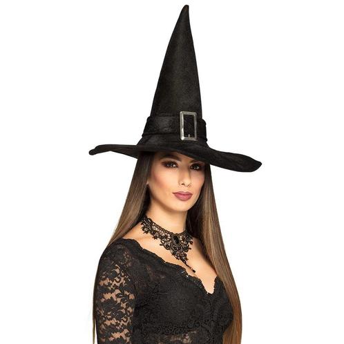 Halloween Heksen Hoed Zwart, Hobby en Vrije tijd, Feestartikelen, Nieuw, Verzenden
