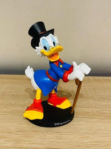 Disneyland Paris - Beeldje - Uncle Scrooge with walking