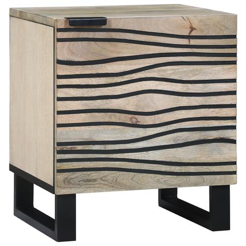vidaXL Nachttafels Naturel 40 x 33,5 x 46 cm, Huis en Inrichting, Slaapkamer | Nachtkastjes, Nieuw, Verzenden