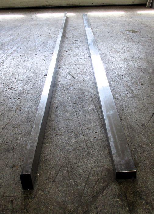 RVS Rechthoekige buis, Koker 700cm, Zakelijke goederen, Kantoor en Winkelinrichting | Winkel en Inventaris