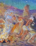 Etienne Dinet (1861-1929) - Scène orientaliste