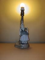Tafellamp - Antieke porseleinen figuurlamp - Porselein
