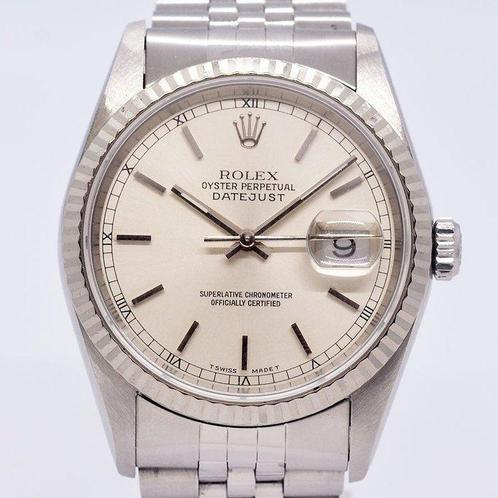 Rolex - Oyster Perpetual Datejust - Ref. 16234 - Homme -, Handtassen en Accessoires, Horloges | Heren