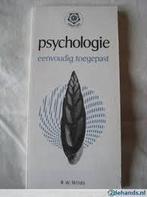 Psychologie eenvoudig toegepast 9789020205619 Wilde, Boeken, Verzenden, Gelezen, Wilde