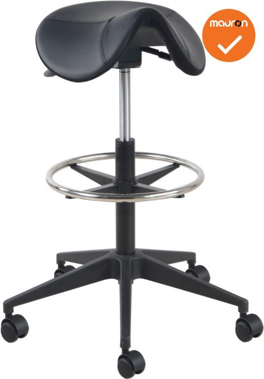 Zadelkruk Matera Large - Zwart - Voetkruis naar keuze, Zakelijke goederen, Kantoor en Winkelinrichting | Kantoormeubilair en Inrichting