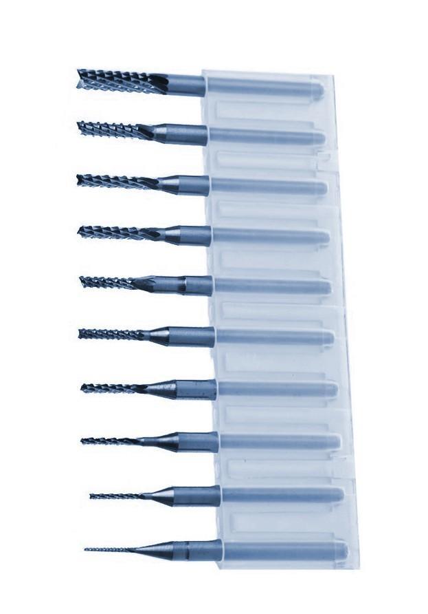 Micro HQ frezen set in box (0.8-3.175 mm), Doe-het-zelf en Bouw, Gereedschap | Overige machines, Nieuw, Verzenden