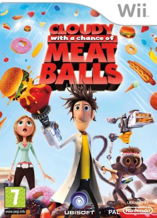 Het regent gehaktballen (Nintendo wii tweedehands game), Games en Spelcomputers, Spelcomputers | Nintendo Wii, Ophalen of Verzenden